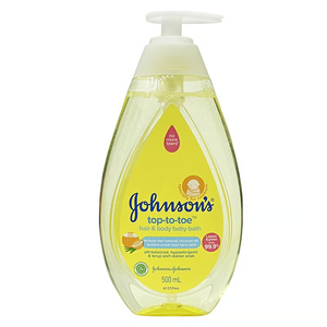 Johnson's Top-to-Toe Hair & Body Baby Bath 500ml
